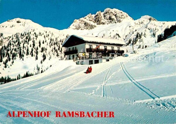 Hermagor Kaernten Alpenhof Ramsbacher Wintersportplatz Al