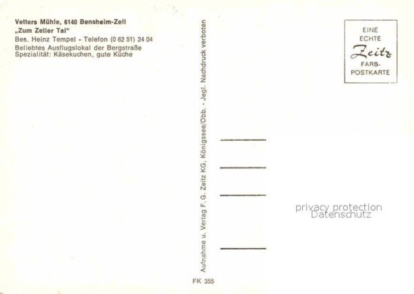 Zell Bensheim --- – Bild 2
