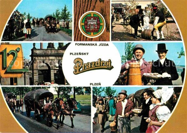 Plzen Pilsen Formanska jizda Plzensky Prazdroj Hochz