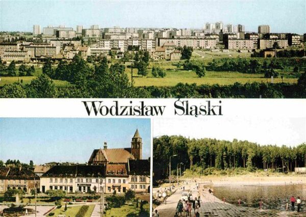 Wodzislaw Slaski Widok ogolny Rynek Osrodek wypoczynkowy