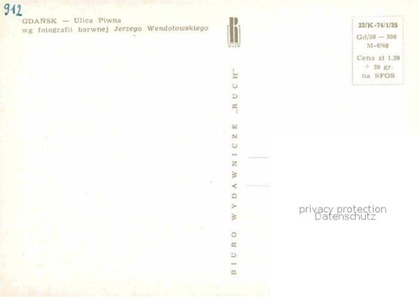 Gdansk Ulica Piwna – Bild 2