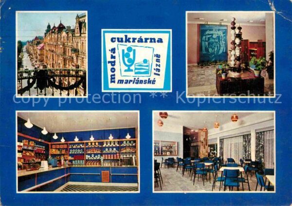 Marianske Lazne modra cukrarna Cafe Restaurant