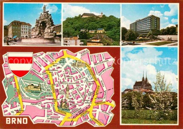 Brno Bruenn Namesti 25. unoro Spilberk Hotel Intern