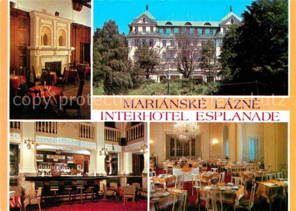 Marianske Lazne Interhotel Esplanade Restaurant Cafe