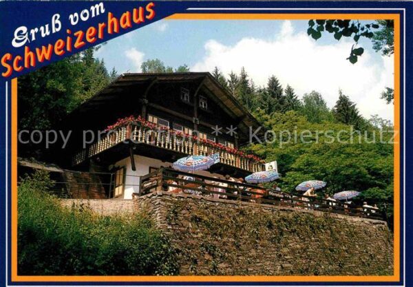 Sitzendorf Thueringen Gaststätte Schweizerhaus