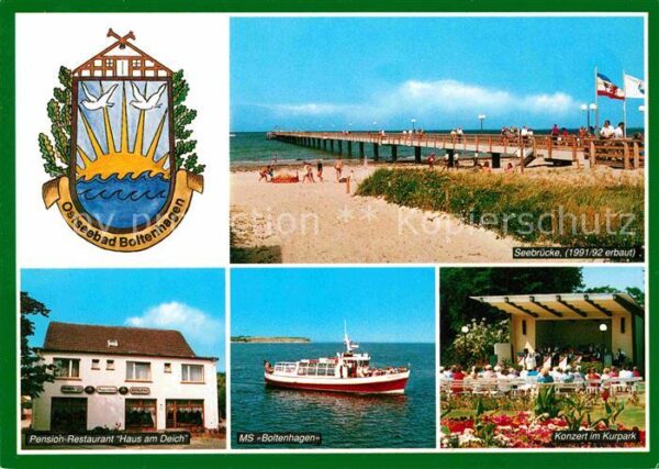 Boltenhagen Ostseebad Pension Restaurant Haus am Deich Seebrü