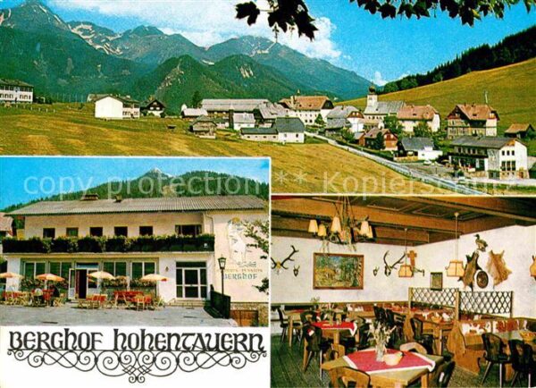 Hohentauern Rasthaus Berghof Alpenblick