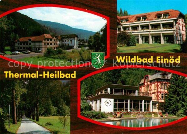 Wildbad Einoed Thermal Heilbad Park Allee