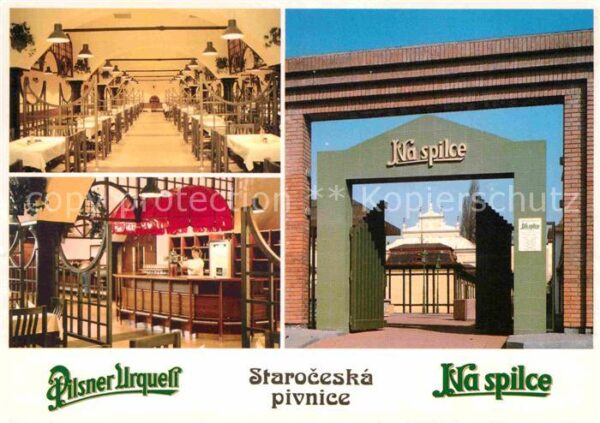 Plzen Pilsen Brana a interiery Restaurace Na spilce