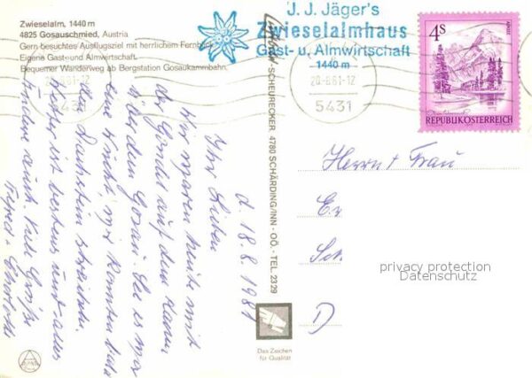 Gosauschmied Zwieselalm – Bild 2