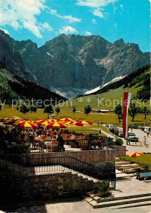 Eng Hinterriss Tirol Alpengasthof Eng am Grossen Ahornboden