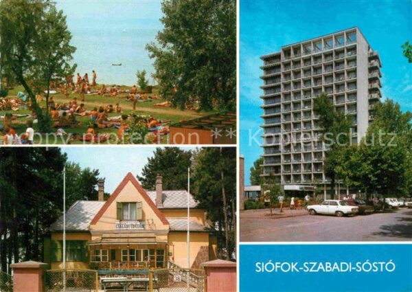 Siofok Szabadi Sosto Badestrand Hotel Gaststät