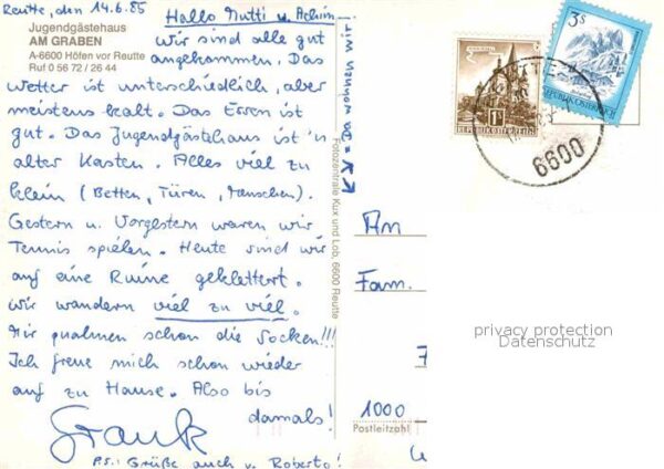 Hoefen Tirol Jugendgästehaus Am Graben – Bild 2