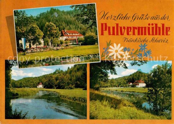 Waischenfeld Gasthof Pension Pulvermühle Fränkische