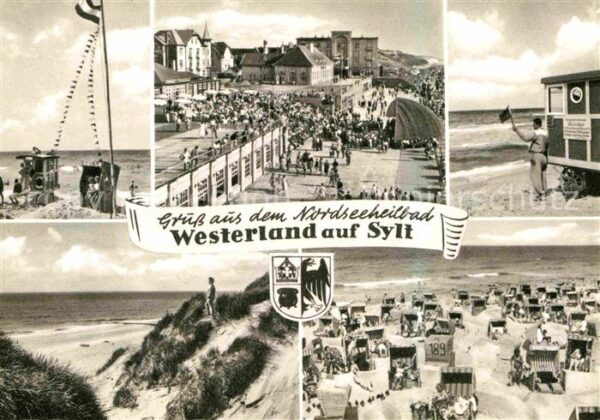 Westerland Sylt Strandkörbe Musikhalle Dünen