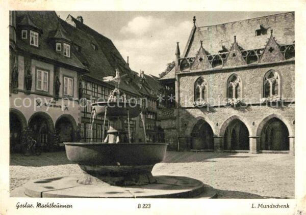 Goslar Marktbrunnen