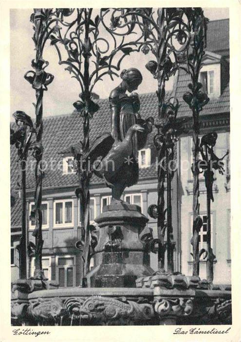 Goettingen Niedersachsen Gänseliesel