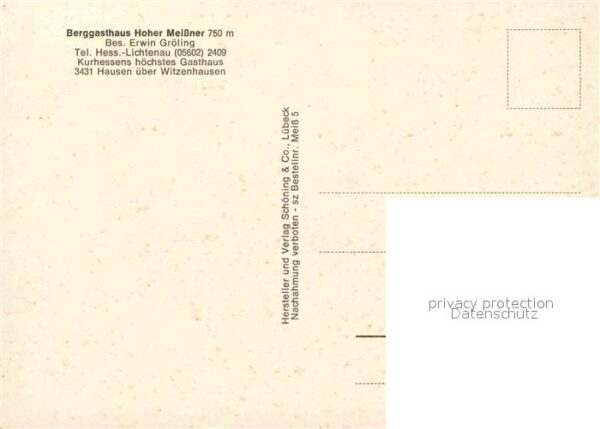 Hessisch Lichtenau Hoher Meißner Sender Altarstein Seestei – Bild 2