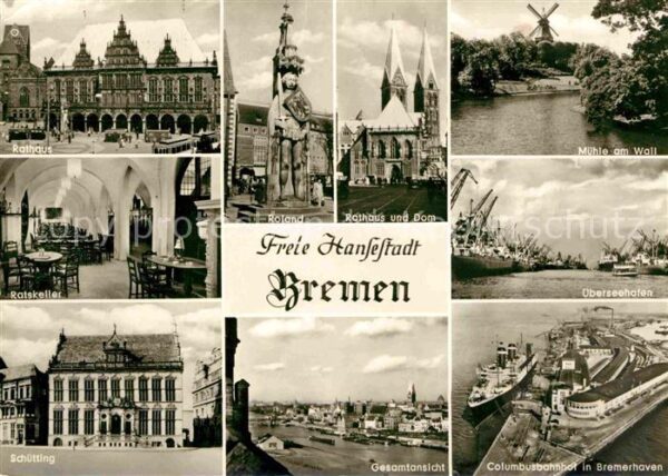 Bremen Übersee Columbusbahnhof Ratskeller Rola
