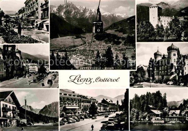 Lienz Tirol Zettersfeld Bahn Schloss Bruck Tristach