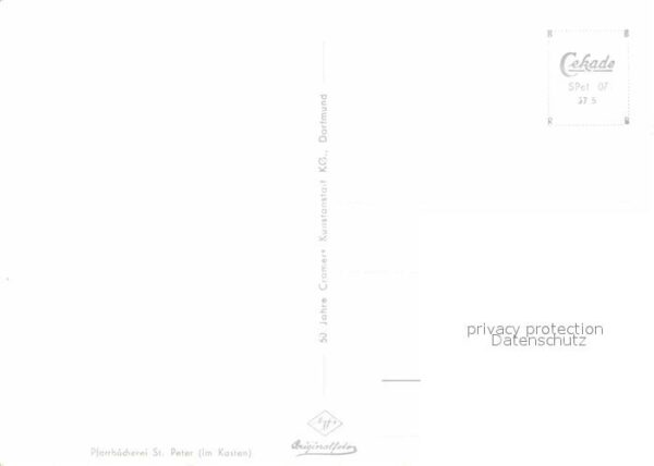 Peter Schwarzwald St Kloster Kirche Orgel – Bild 2