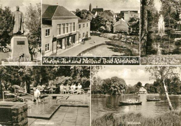 Woerishofen Bad Waldsee Wassertreten Kurpark Kneipp Den