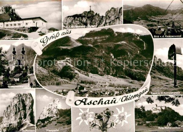 Aschau Chiemgau Kampenwand Staffelstein Westgipfel Hohe