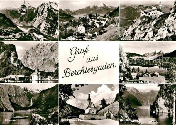 Berchtesgaden Hintersee Kehlsteinhaus Jennerbahn Ober