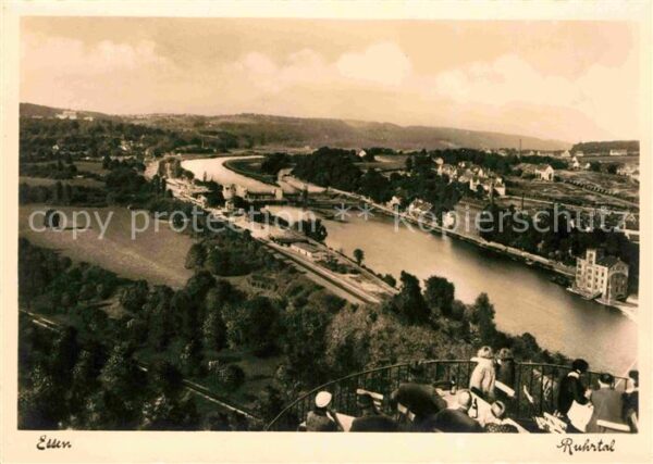 Essen Ruhr Ruhrtal Panorama