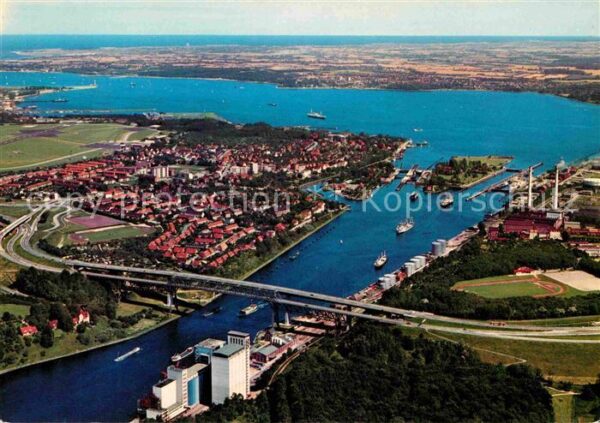 Holtenau Kiel Hochbrücke Schleusenanlagen