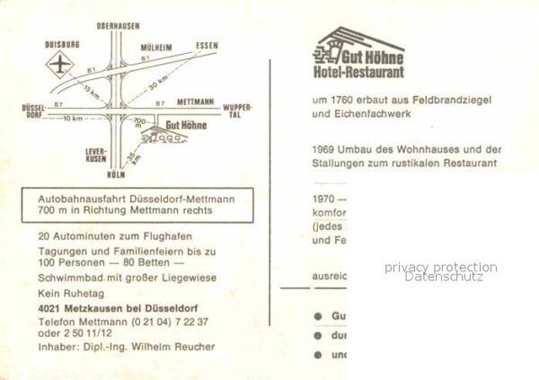 Metzkausen Gut Höhne Hotel Restaurant – Bild 2
