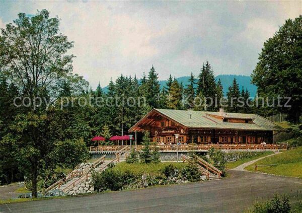 Rottach-Egern Cafe Restaurant Alpenwildpark Wallbergb