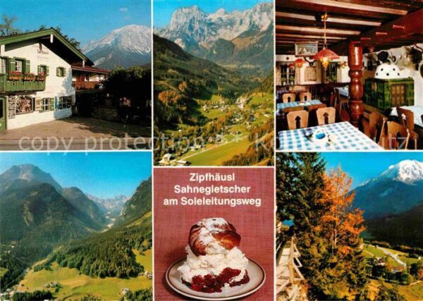 Ramsau Berchtesgaden Berggasthof Pension Zpfhäusl Sahneglets