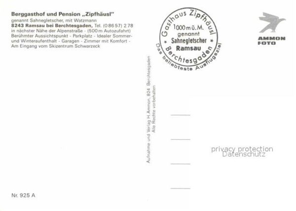 Ramsau Berchtesgaden Berggasthof Pension Zpfhäusl Sahneglets – Bild 2