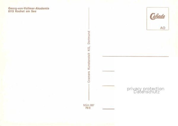 Kochel See Georg von Vollmar Akademie – Bild 2