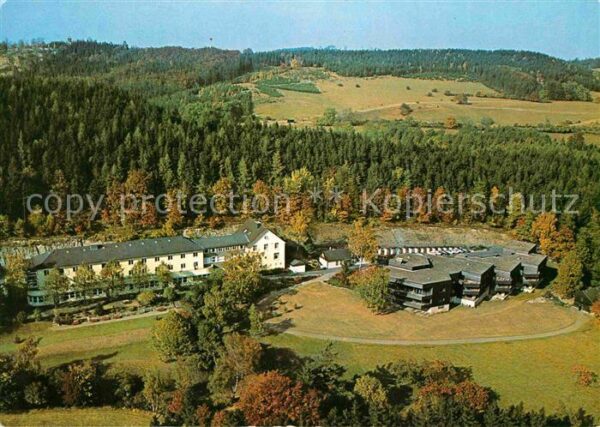 Goslar Haus Hessenkopf Luftaufnahme