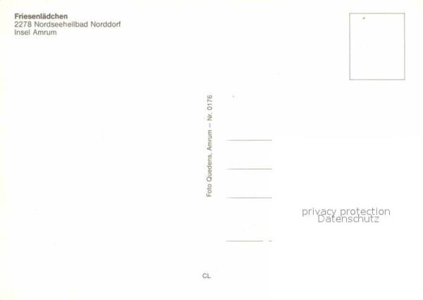 Norddorf Amrum Friesenlädchen – Bild 2