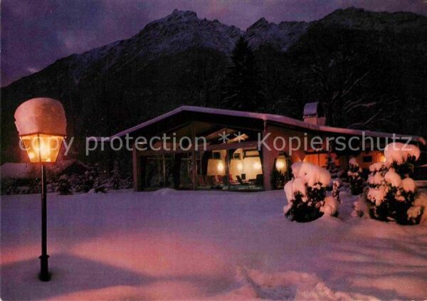 Garmisch-Partenkirchen Hotel Obermühle Winter Schwimmbad