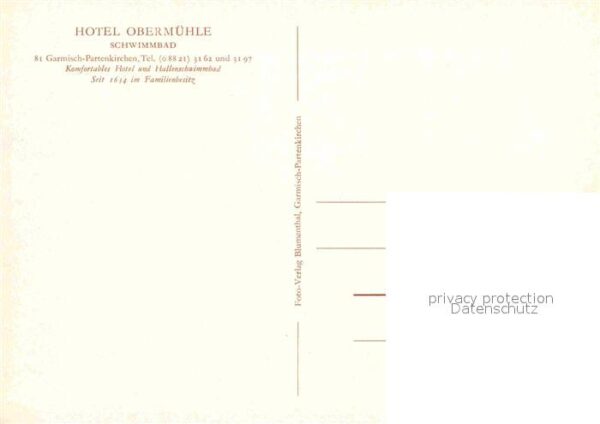 Garmisch-Partenkirchen Hotel Obermühle Winter Schwimmbad – Bild 2