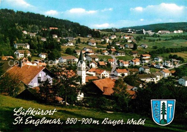 Englmar St Kirche Panorama
