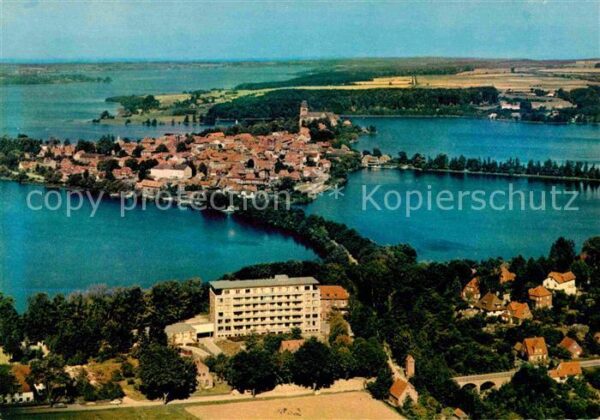 Ratzeburg Inselstadt Luftaufnahme