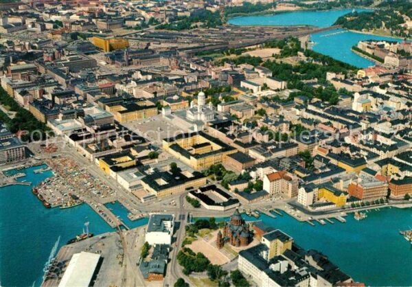 Helsinki Luftaufnahme Centrum