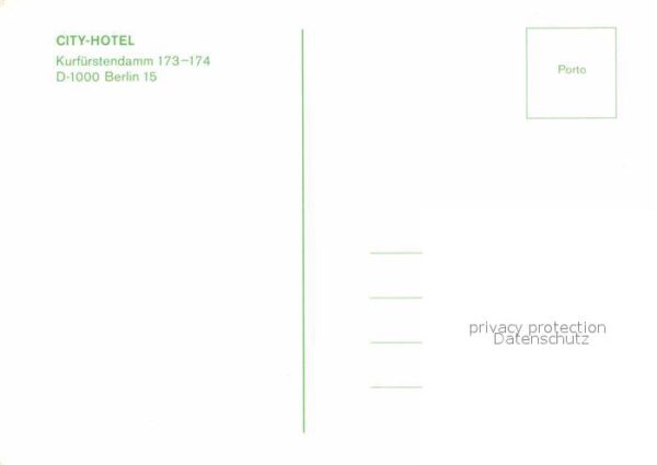 Berlin City Hotel Nachtaufnhame – Bild 2