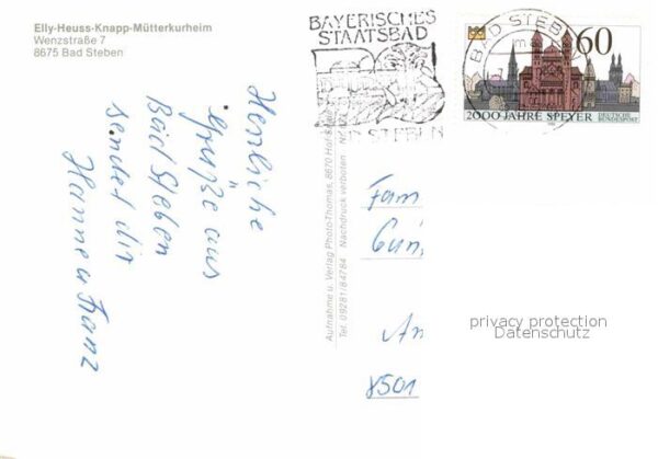 Steben Bad Elly Heuss Knapp Mütterheim – Bild 2