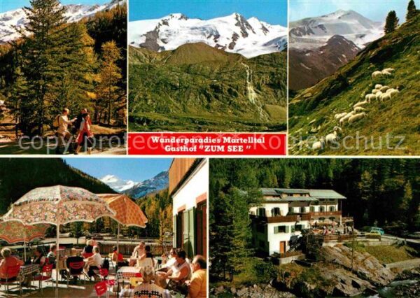 Martelltal Gasthof See Panorama