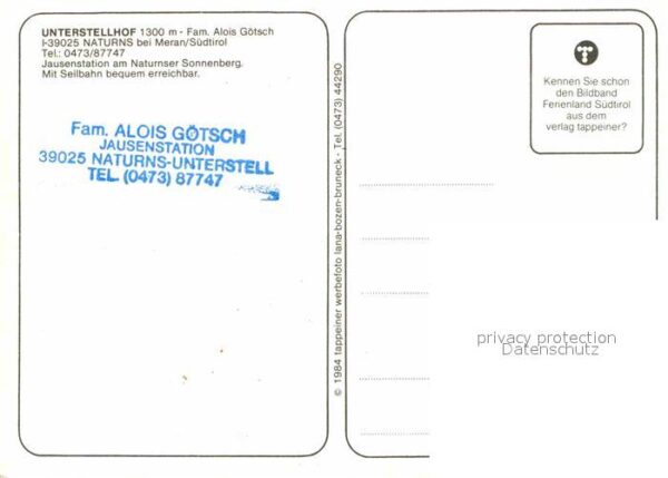 Naturns Unterstellhof Gondel – Bild 2