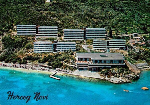 HERCEG NOVI Hercegnovi Montenegro Hotelanlagen Luftaufnahme