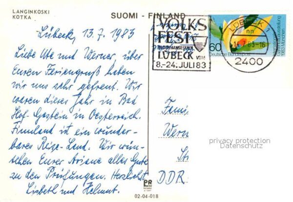 Kotka Langinkoski Kaisers Fischerhütte – Bild 2