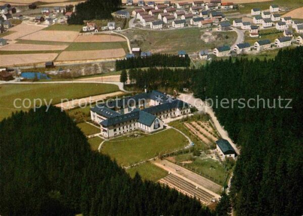 Selbitz Oberfranken Mutterhaus Christusbruderschaft Luftbil