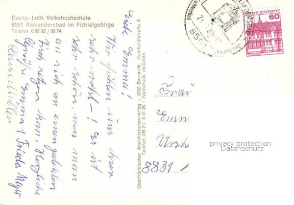 Alexandersbad Bad Evangelisch Lutherische Volkshochschule – Bild 2